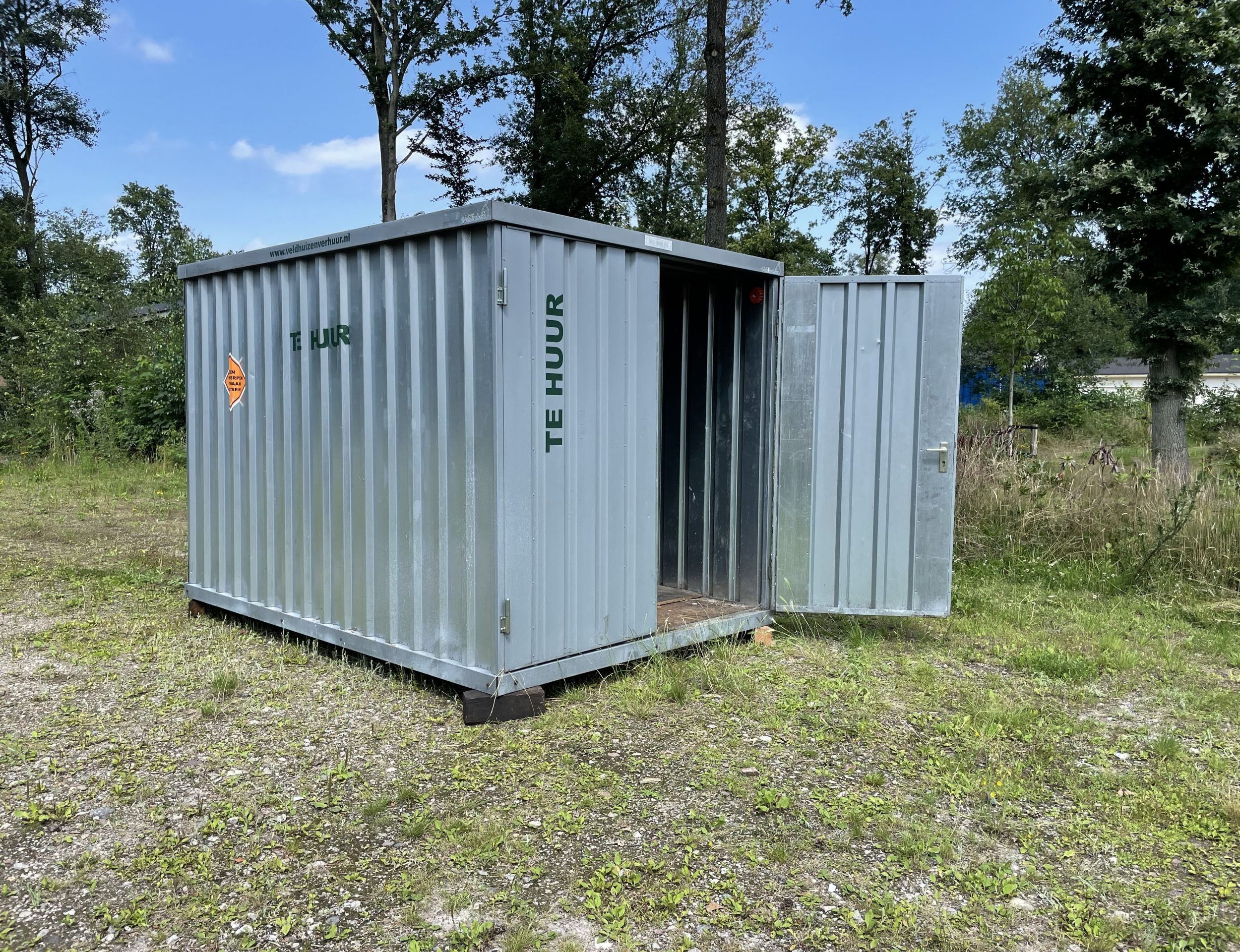 3x2m opslagcontainer