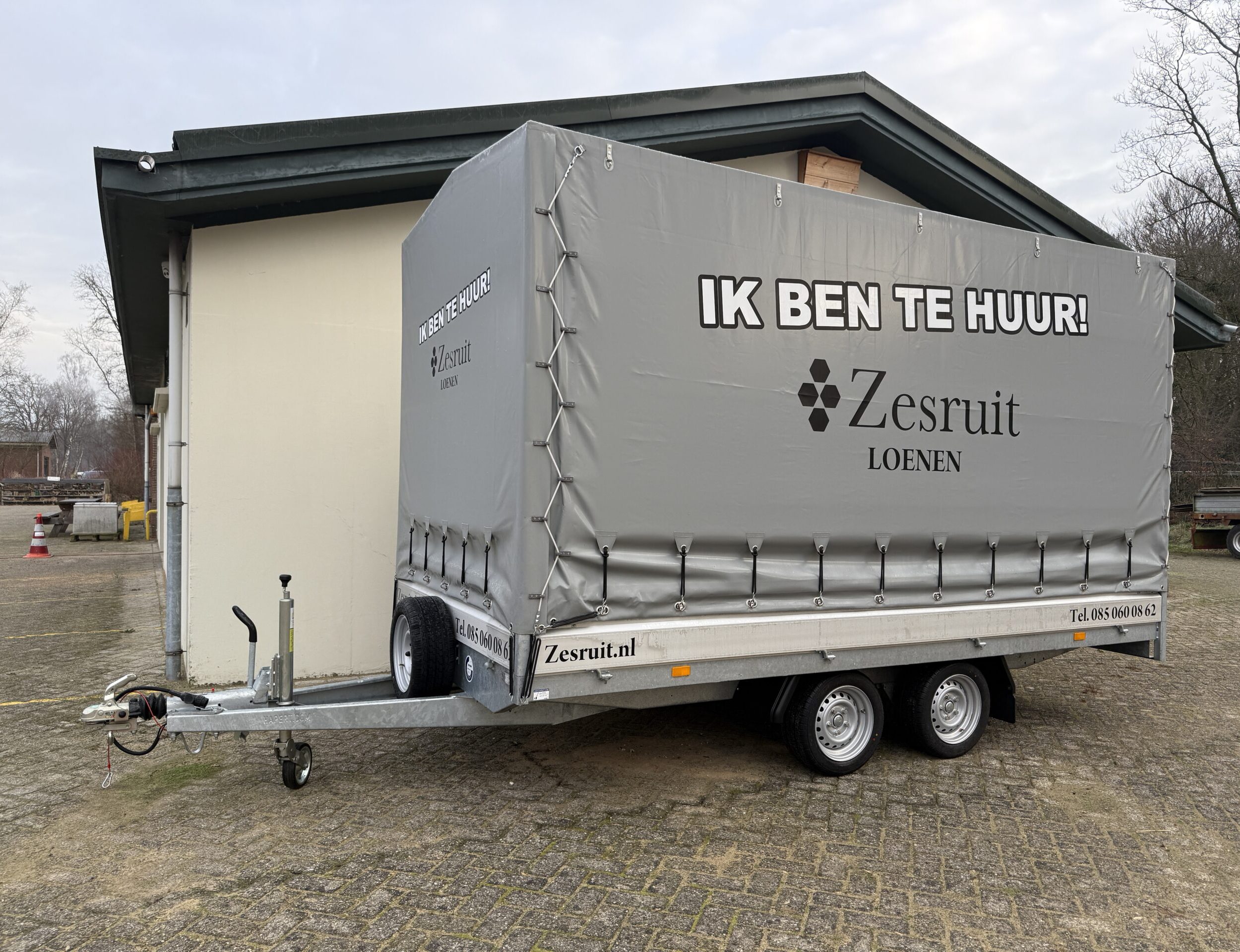 Aanhanger 4x2 meter