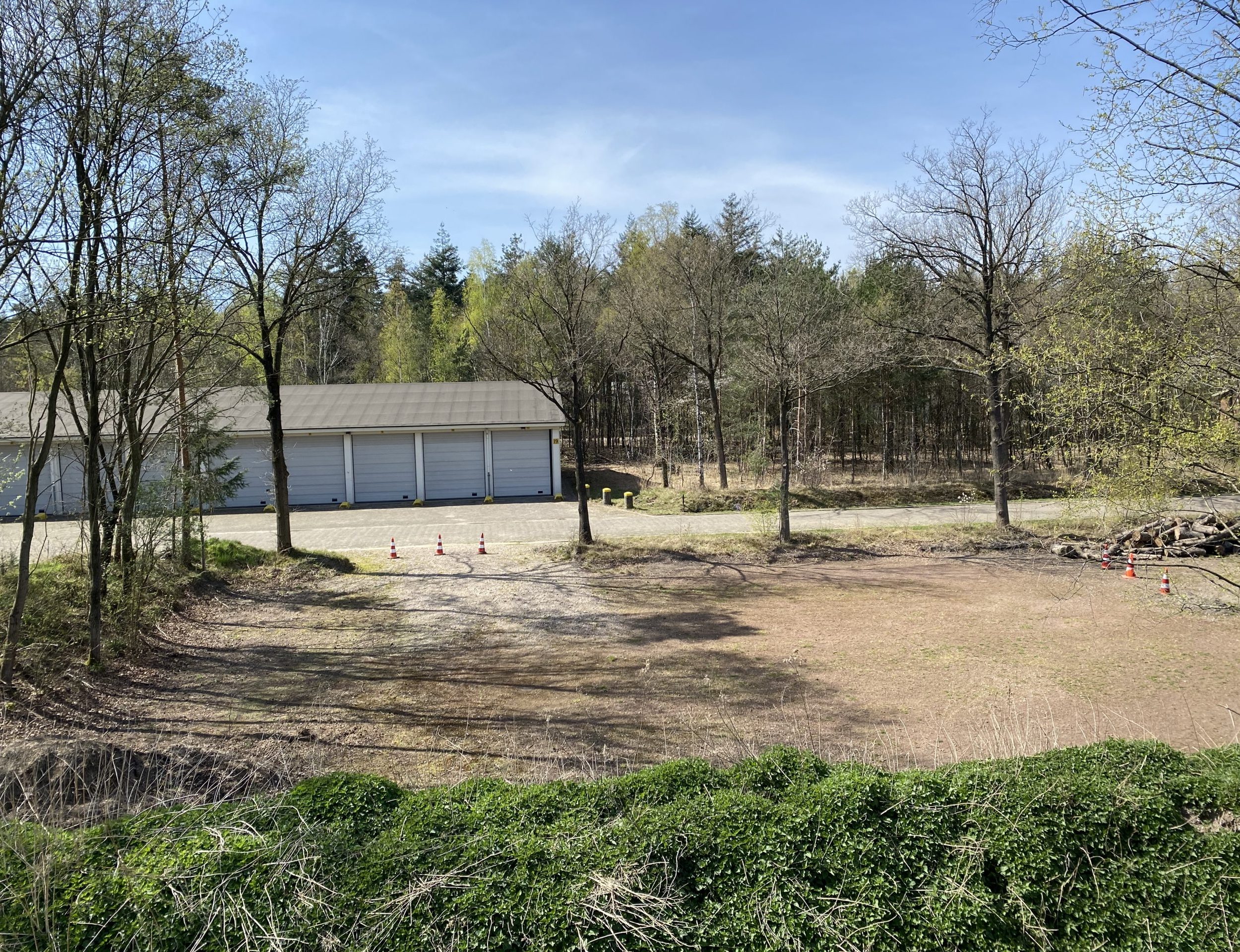 500m2 Hout buitenopslag